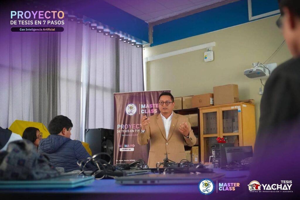 Evento Proyecto de tesis en 7 pasos con inteligencia artificial 10