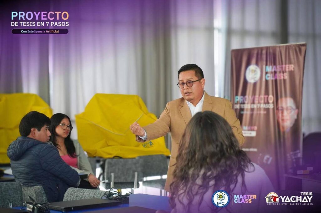 Evento Proyecto de tesis en 7 pasos con inteligencia artificial 8