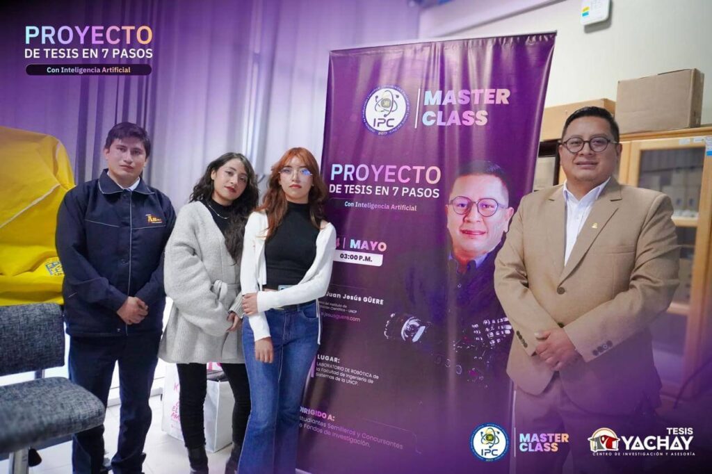 Evento Proyecto de tesis en 7 pasos con inteligencia artificial 7