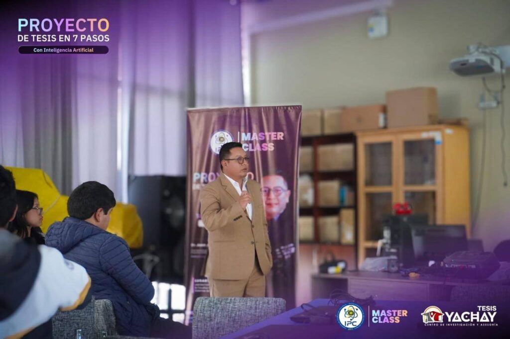 Evento Proyecto de tesis en 7 pasos con inteligencia artificial 3