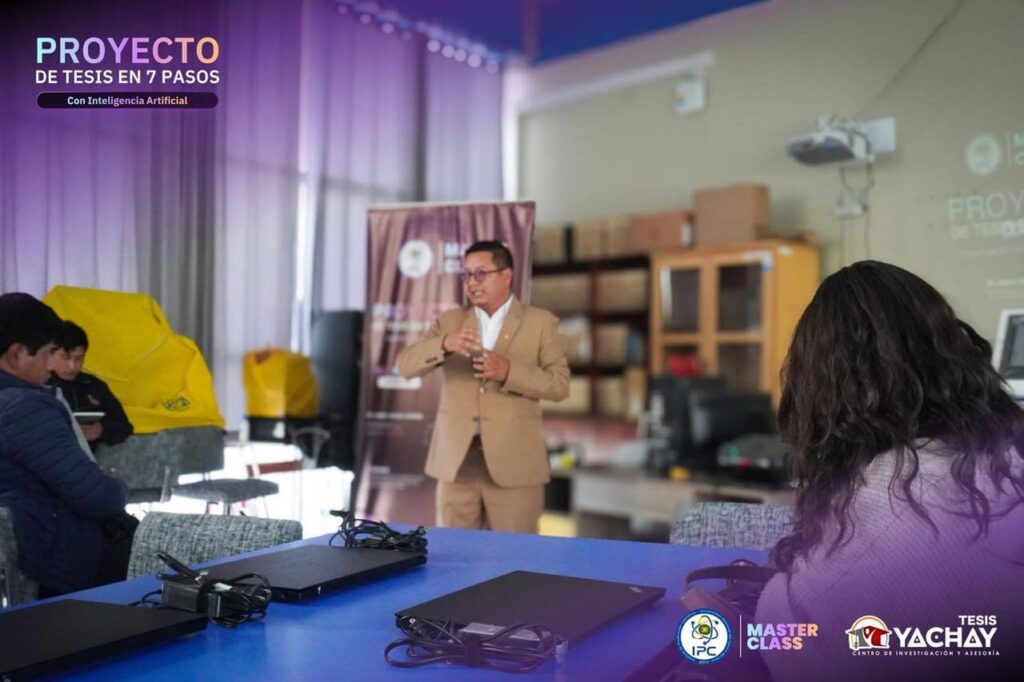 Evento Proyecto de tesis en 7 pasos con inteligencia artificial 16