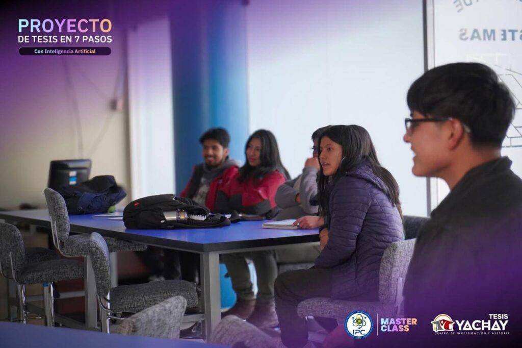 Evento Proyecto de tesis en 7 pasos con inteligencia artificial 12