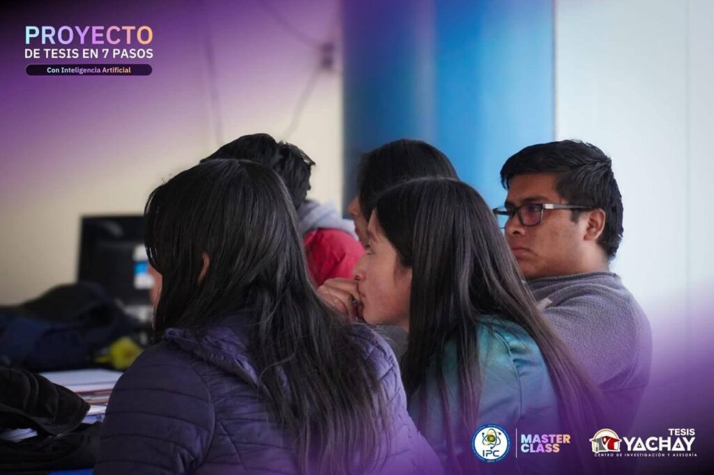 Evento Proyecto de tesis en 7 pasos con inteligencia artificial 11